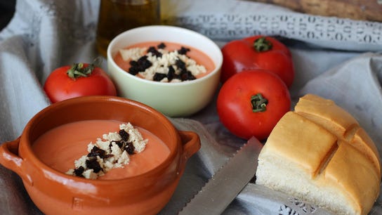 Cómo hacer salmorejo con batidora